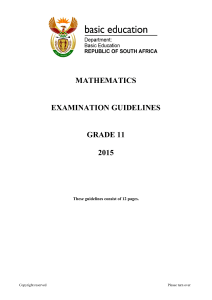 mathematics gr 11 exam guidelines 2015 eng