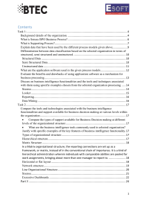 Business Intelligence & BPO Report