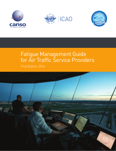 Fatigue Management Guide for Air Traffic Service Providers