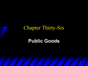 ch36 Public Goods