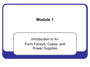 Module1-Form Factors Cases Power Supplies (2)