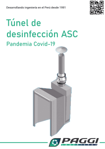 Brochure en EDICION - ASC Túnel de Desinfección - PAGGI