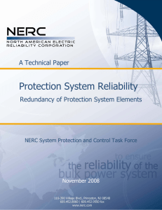 NERC-Protection Sistem Reliability 1-14-09