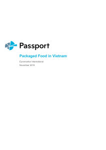 Packaged Food in VietnamFull Market Report