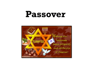 Judaism-Passover