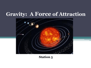 Gravity PPT Station 5