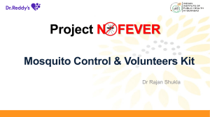Mosquito Control and Volunteer Kit 29Aug