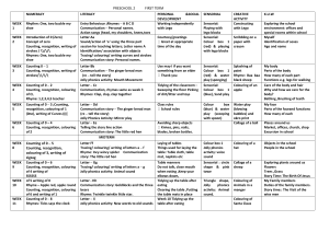 Preschool 2 scheme summary