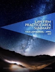 yale law school law firm practice summary 042017