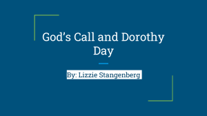 God's Call and Dorothy Day (3)