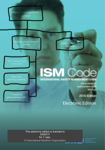 ISM Code 2010 Ed