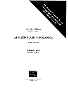 Solucionario - Mecanica de fluidos - Sexta edicion - Robert L Mott