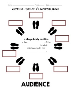 Body Positions Notes