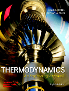 thermodynamics 8th edition solution manual