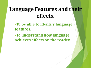 language-features-and-their-effects