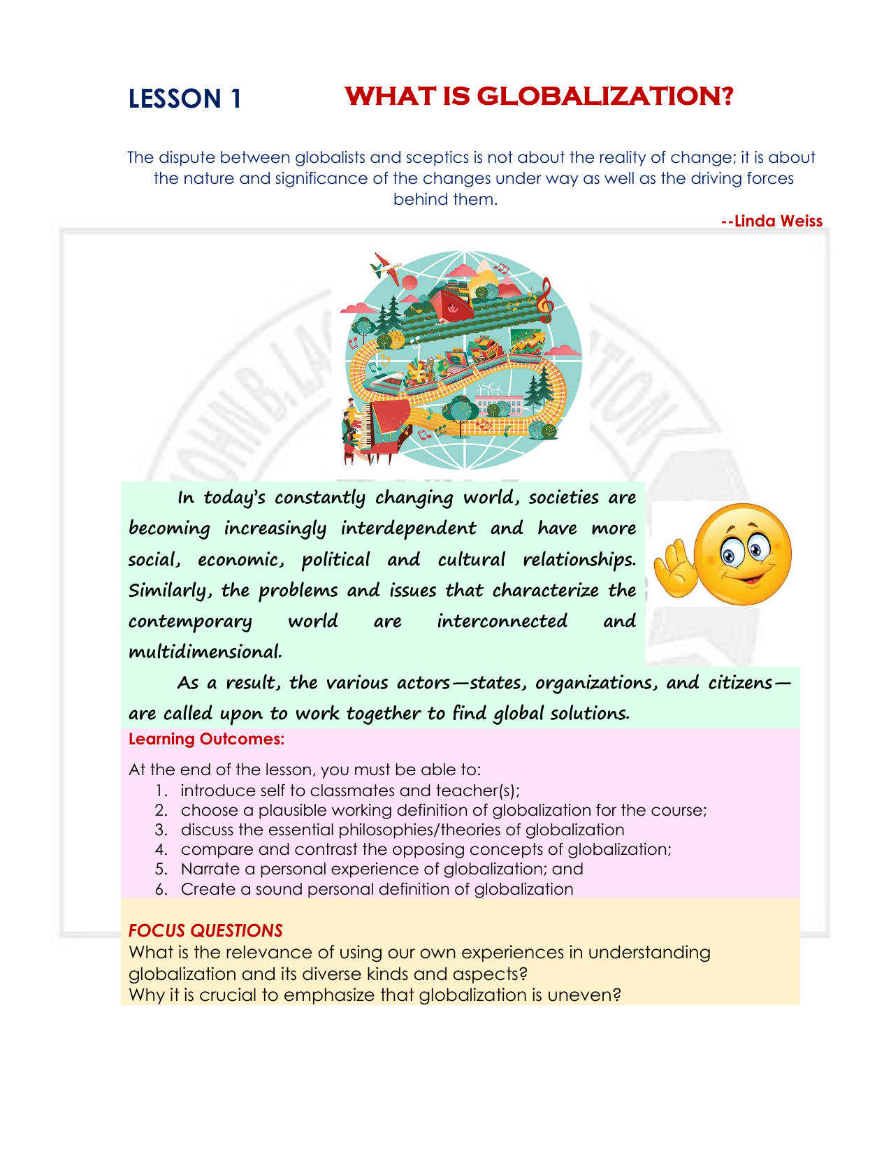 5.04 quiz homework globalization the good and the bad