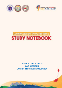 Study-Notebook-TNHS
