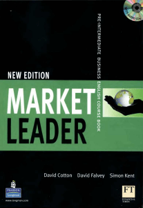 New Market Leader Pre Intermediate Cours
