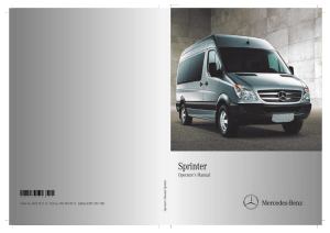 2011-Sprinter-Owners-Manual