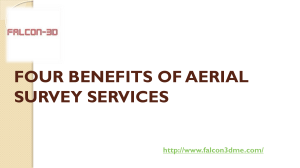 FOUR BENEFITS OF AERIAL SURVEY SERVICES