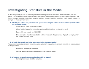 Investigating Statistics