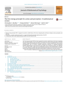 princípio da energia livre para acção e percepção