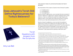 Torah Questions A5
