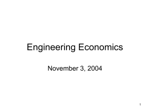 Economics Lecture