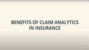 insurnce claims analytics ppt