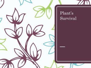 plant survival 3