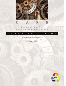 Automotive Glass Recycling: Challenges & Feasibility