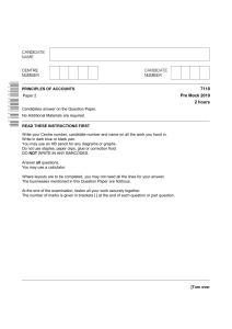 Principles of Accounts P2