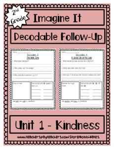 2 - Imagine It Unit 1 Decodables Worksheets (2)