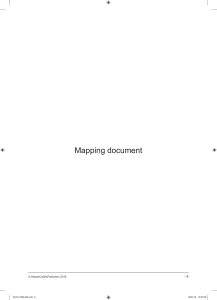 2. Mapping document