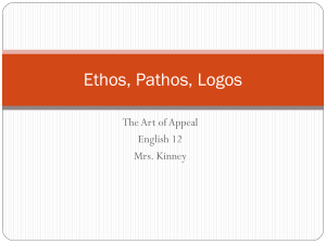 ethos pathos logos
