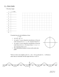 124 Notes Chapter 4 McKeague 8th