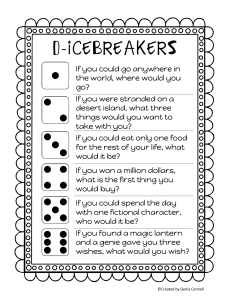 dicebreakers