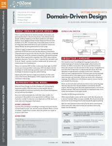 domain-driven-design Cheatsheet