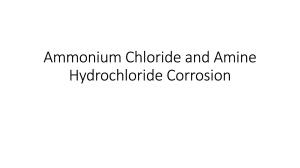 Aqueous Organic Acid Corrosion