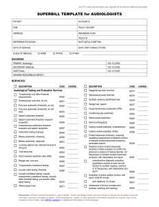 Model-Superbill-Audiology