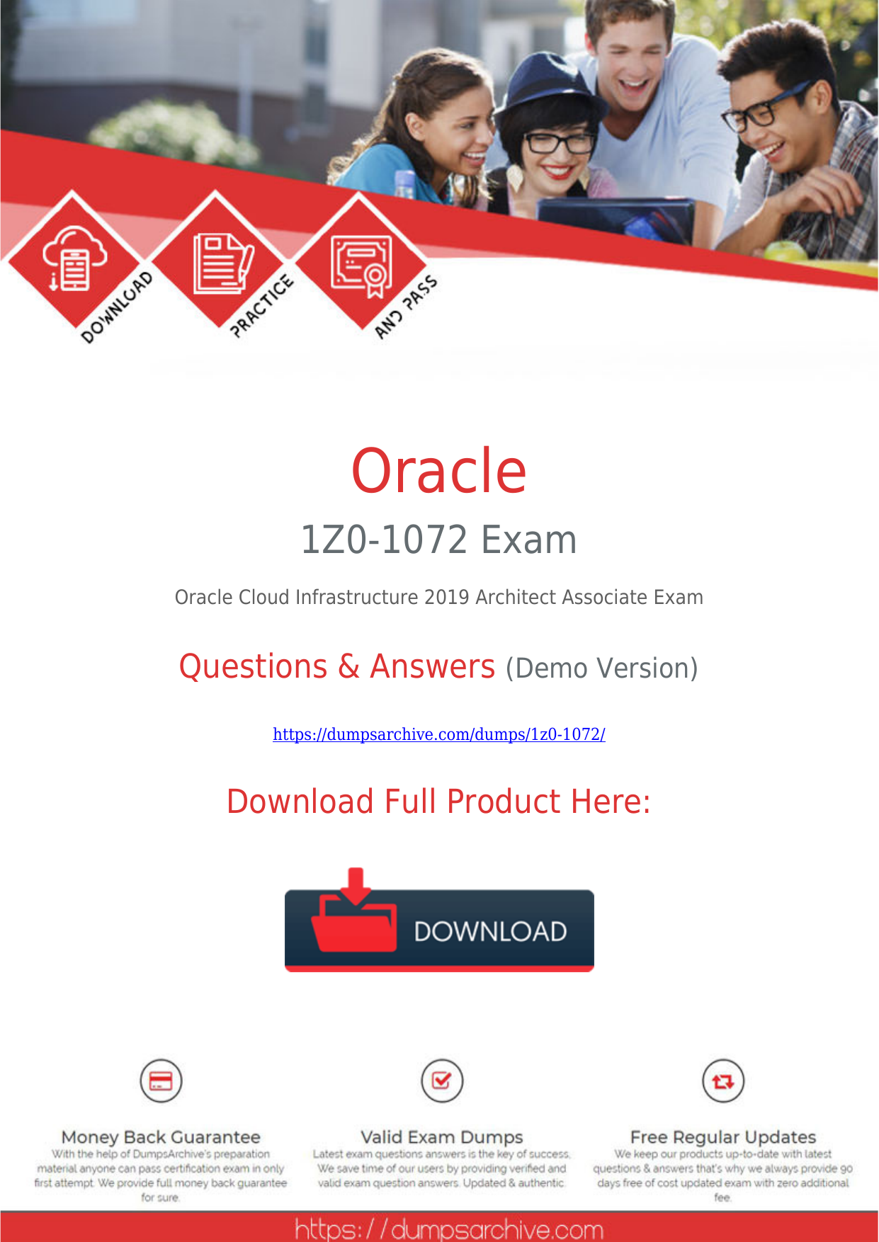 Real [2020 New]Oracle 1Z0-1072 Exam Dumps PDF