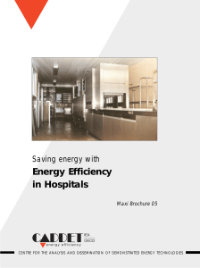 Energy Efficiency hospitals