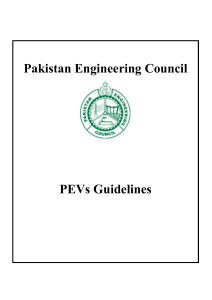 PEVs Guidelines