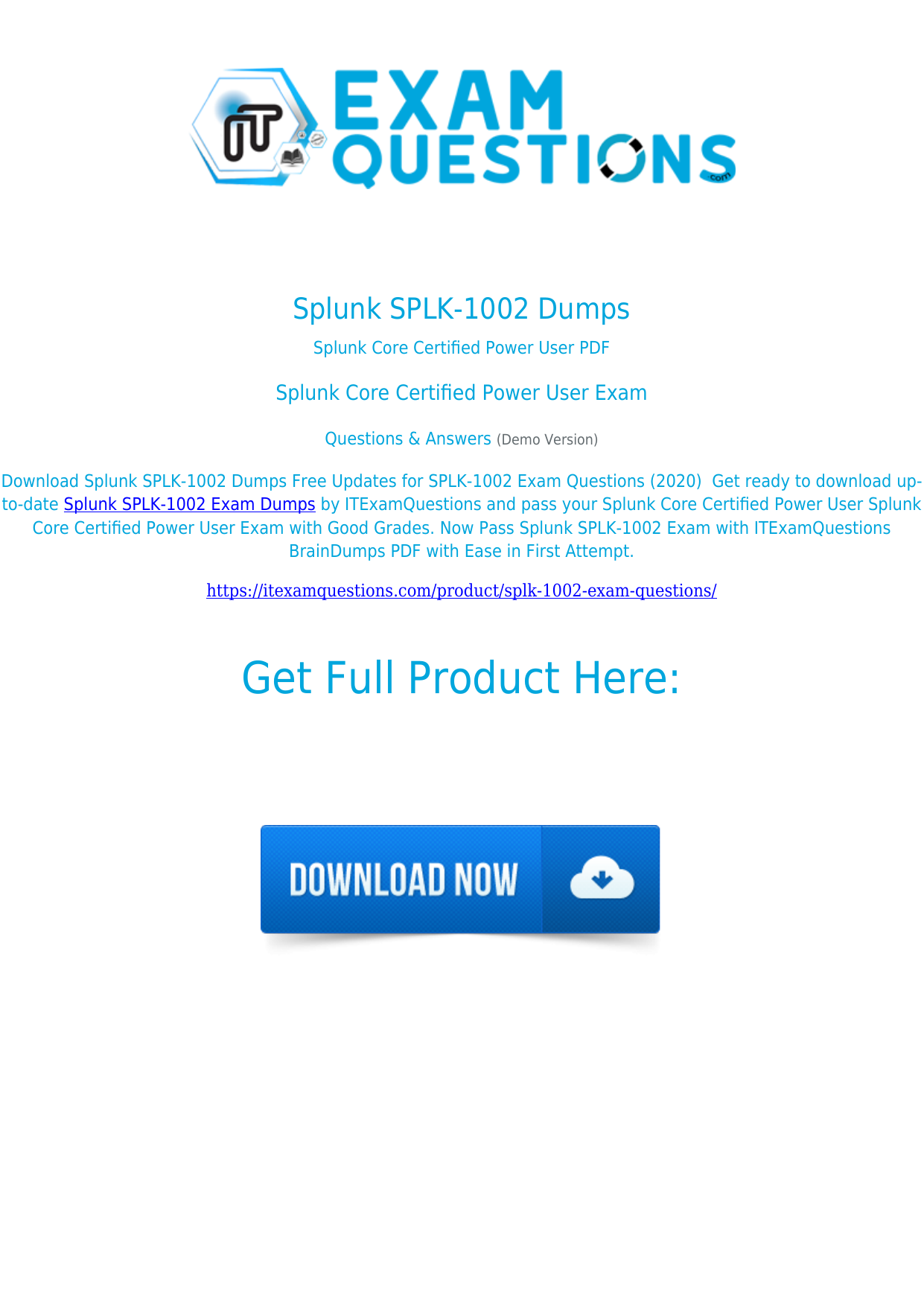 SPLK-1002 Relevant Exam Dumps