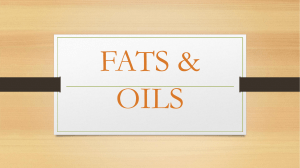 FATS & OILS
