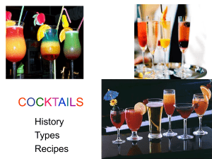 Chapter 1-History of Cocktails (1)