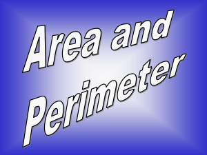 Area and Perimeter PowerPoint