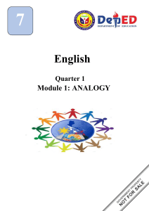 English 7 Module 1
