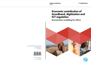 Econometric modelling for Africa (1)
