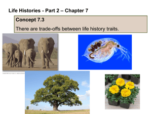 Life Histories Part 2 2020